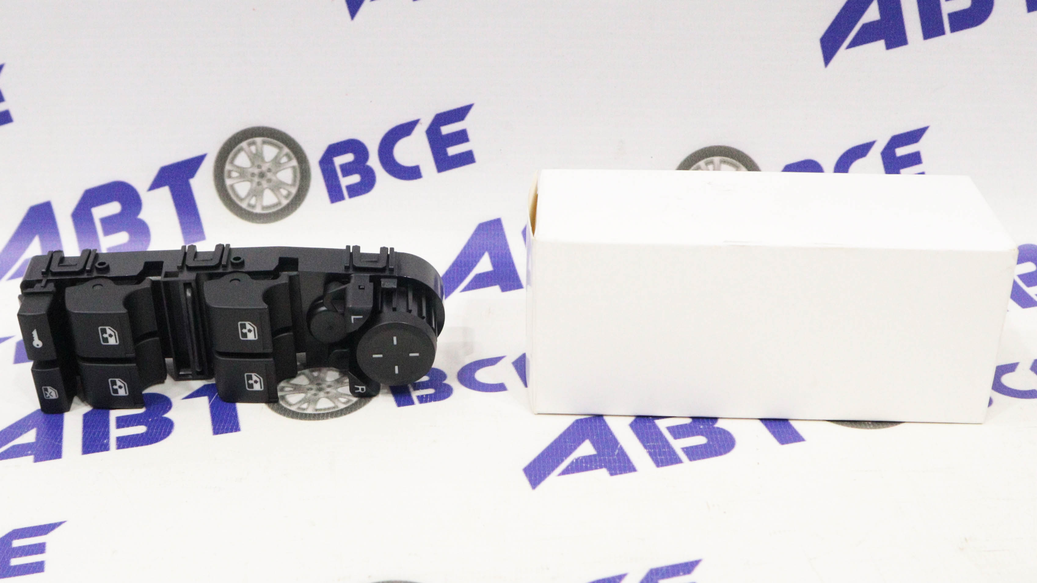 Блок управления стеклоподъемниками ВАЗ-2170-72 (на 4 кнопки) Тольятти